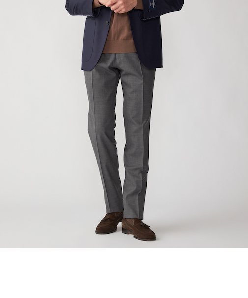 SHIPS: 〈FUNCTION/洗濯機可能〉ラスティック マシン ウォッシャブル スラックス