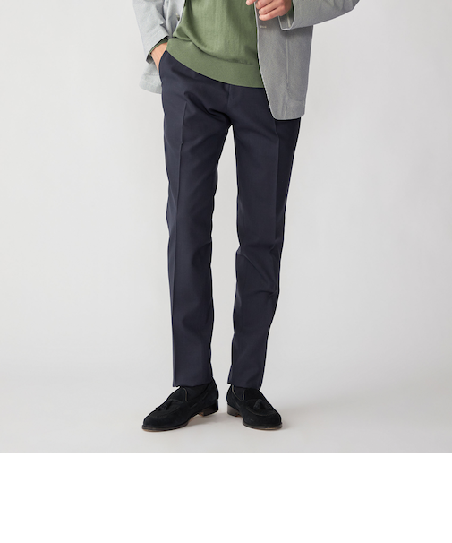 SHIPS: 〈FUNCTION/洗濯機可能〉ラスティック マシン ウォッシャブル スラックス