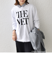 SHIPS Colors:The Met コラボ フロッキー ロゴ Tシャツ 2