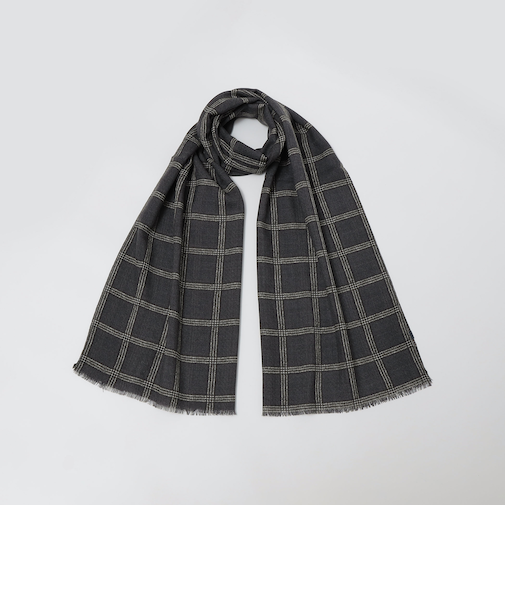 SHIPS: イタリア製 ウール チェック ストール