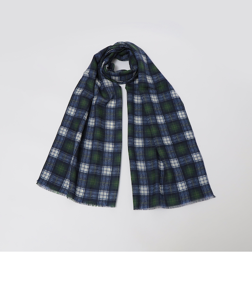 SHIPS: イタリア製 ウール チェック ストール