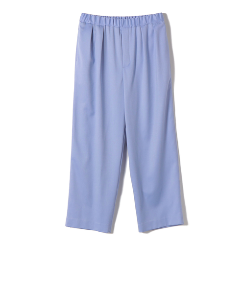 【NEW】シップス（SHIPS）/SHIPS Primary Navy Label:毛 サテン イージー パンツ SHIPS Primary Navy Label:毛 サテン イージー パンツ｜シップスの通販