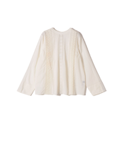 【SHIPS別注】Fanaka:〈手洗い可能〉レース ブラウス