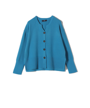 SHIPS Colors:〈手洗い可能〉フラッフィー キーネック カーディガン 2