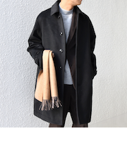 SHIPS any: ウォーム メルトン ステンカラー コート◆