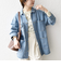 《予約》SHIPS any:〈洗濯機可能〉ルーズ デニム ワーカーズ ジャケット［SHIPS any DENIM］