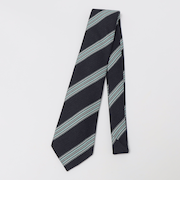 Puccini: シルク アムンゼン ストライプ ネクタイ