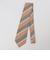 Puccini: シルク メランジ レジメンタル ネクタイ