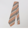 Puccini: シルク メランジ レジメンタル ネクタイ