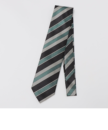 Holliday＆Brown: シルク マルチ ストライプ ネクタイ