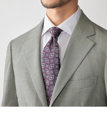 FRANCO BASSI: シルク コンビ コモン ネクタイ