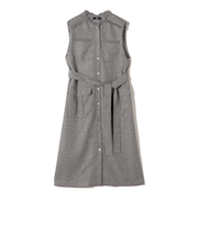 SHIPS Colors:ミックスツイード フリンジ ワンピース 2◇