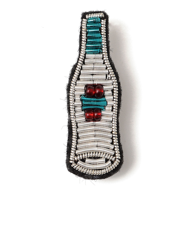 ANATHA:刺繍 ブローチ（モチーフ MIX）