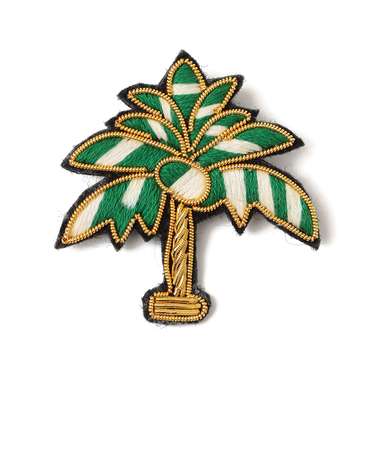 ANATHA:刺繍 ブローチ（モチーフ MIX）