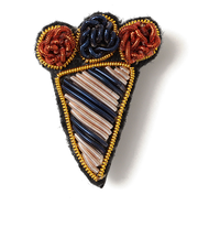 ANATHA:刺繍 ブローチ（モチーフ MIX）