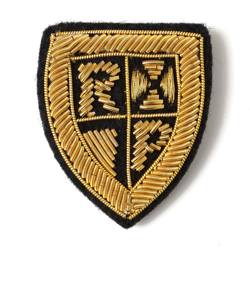 ANATHA:刺繍 ブローチ（ペナント・乗り物）