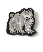 ANATHA:刺繍 ブローチ（アニマル）