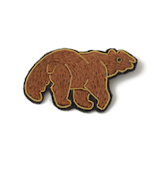 ANATHA:刺繍 ブローチ（アニマル）