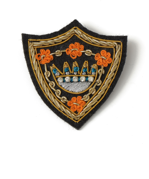 ANATHA:刺繍 ブローチ（エンブレム）