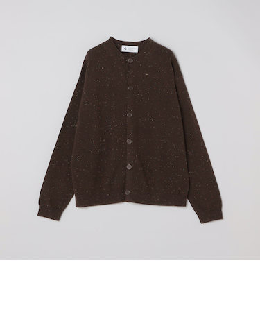 City Ambient Products: カラー ネップ クルーネック カーディガン