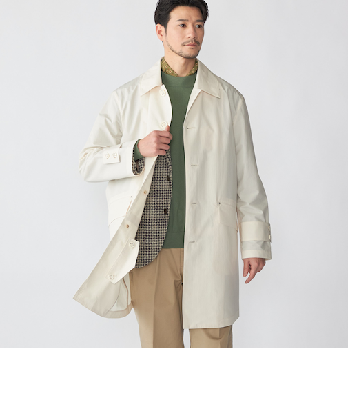 MACKINTOSH: HUMBIE SL ライト ウェイト ステンカラー コート