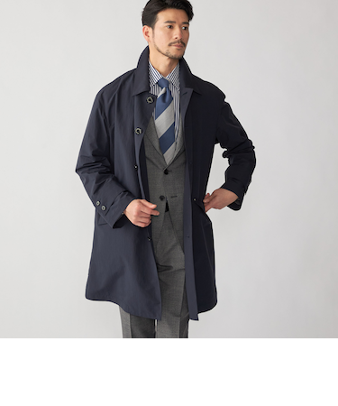 MACKINTOSH: HUMBIE SL ライト ウェイト ステンカラー コート