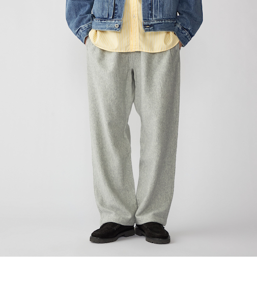【SHIPS別注】Champion: リバースウィーブ ワイド スウェット パンツ