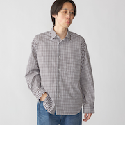 City Ambient Products: ブロード ストライプ チェック シャツ