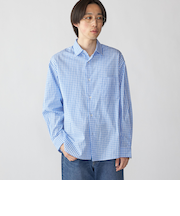 City Ambient Products: ブロード ストライプ チェック シャツ