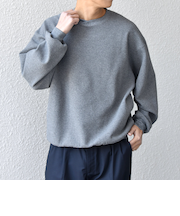 SHIPS any:〈洗濯機可能〉フクレ ジャガード ダンボール レイヤード ネック プルオーバー◆