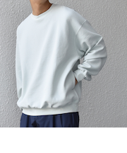 SHIPS any:〈洗濯機可能〉フクレ ジャガード ダンボール レイヤード ネック プルオーバー◆