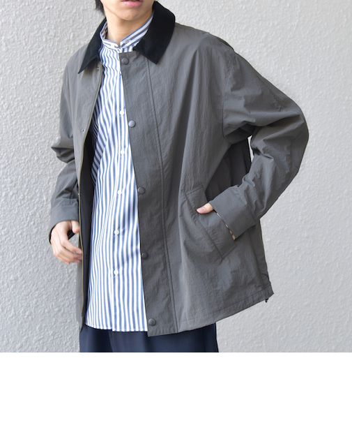 【SHIPS any 別注】Bollington:〈洗濯機可能〉ショート ライト ハンティングジャケット◆