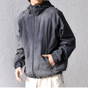 SHIPS any:〈洗濯機可能〉タイダイ ナイロン アーバン ジップ ライト パーカー◆