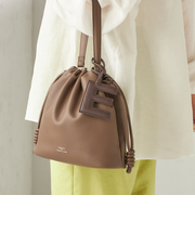 《予約》George Cinq:イニシャル チャーム（ブラウン）