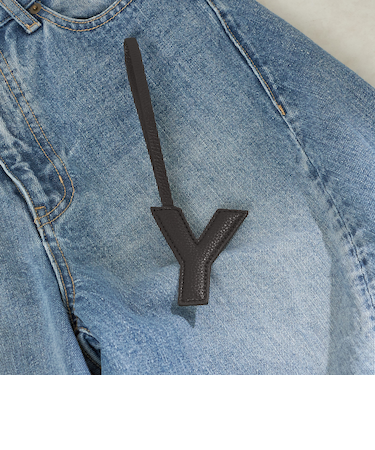 《予約》George Cinq:イニシャル チャーム（ブラック）