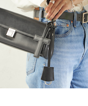 《予約》George Cinq:イニシャル チャーム(ブラック)