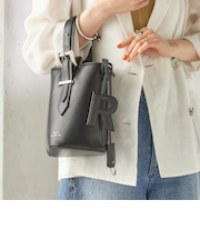 《予約》George Cinq:イニシャル チャーム(ブラック)