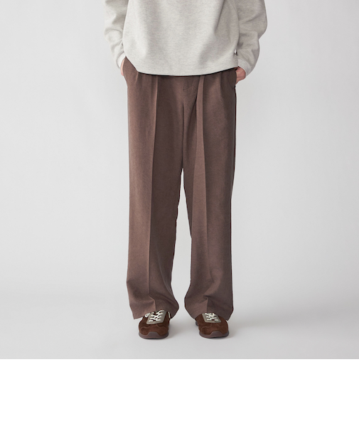 City Ambient Products: ドレープ 2タック ワイド スラックス