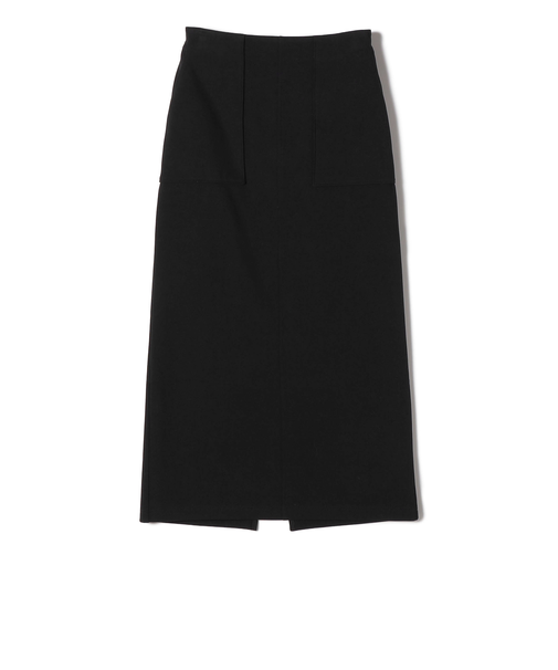 《予約》SHIPS Colors:〈手洗い可能〉リブ ダンボール タイト スカート◆