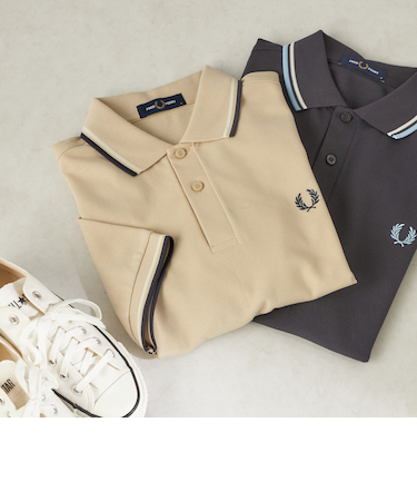 《予約》FRED PERRY:M3600 TWIN TIPPED POLO