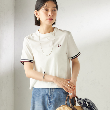 《予約》FRED PERRY:G2162 TIPPED T SHIRT