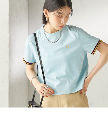 《予約》FRED PERRY:G2162 TIPPED T SHIRT