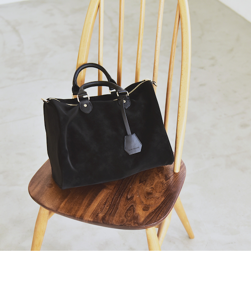 《予約》quaranciel: 2way チャーム ビッグ ボストン バッグ