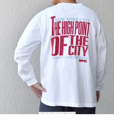 GOOD ROCK SPEED: NYC グラフィック プリント Tシャツ(ロンT)◆