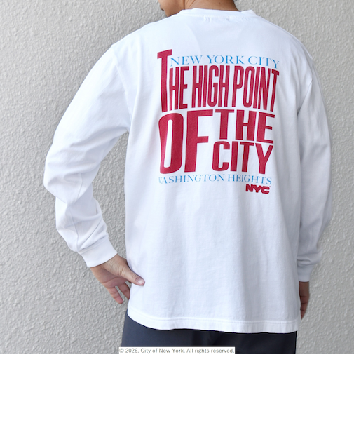 GOOD ROCK SPEED: NYC グラフィック プリント Tシャツ(ロンT)◆