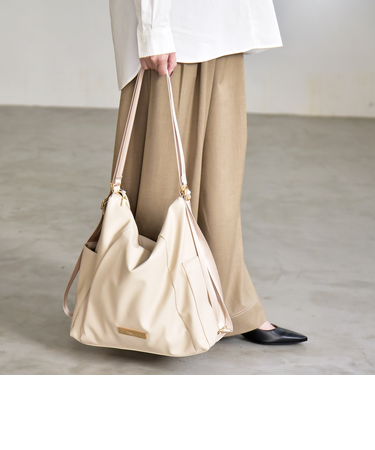 《予約》quaranciel: 3way ポケット ジップ トート（A4対応）