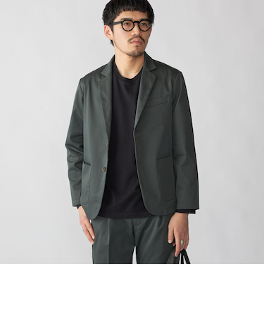 【WEB限定】SHIPS:〈洗濯機可能〉サテンストレッチ セットアップ