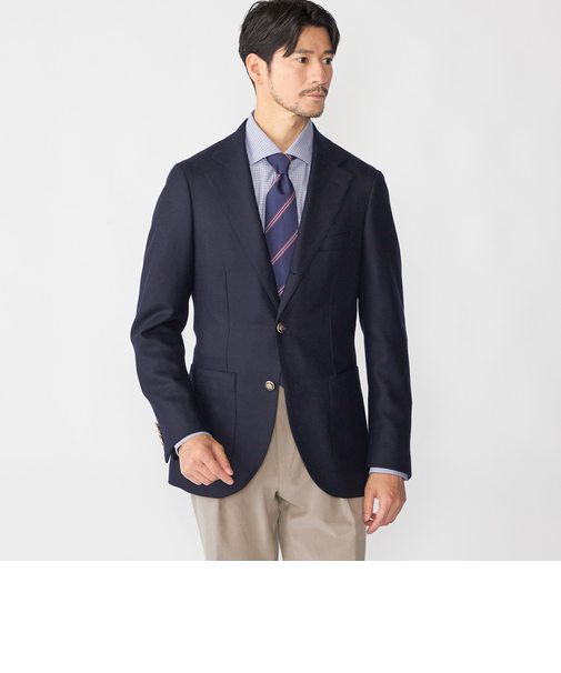 SHIPS: Dipray メタルボタン ホップサック ジャケット