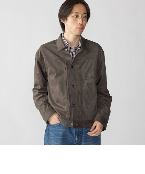 City Ambient Products: テック フェイクスエード(ポリエステル) G-JACKET