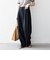《一部追加予約》SHIPS any:〈手洗い可能〉2タック ワイド パンツ